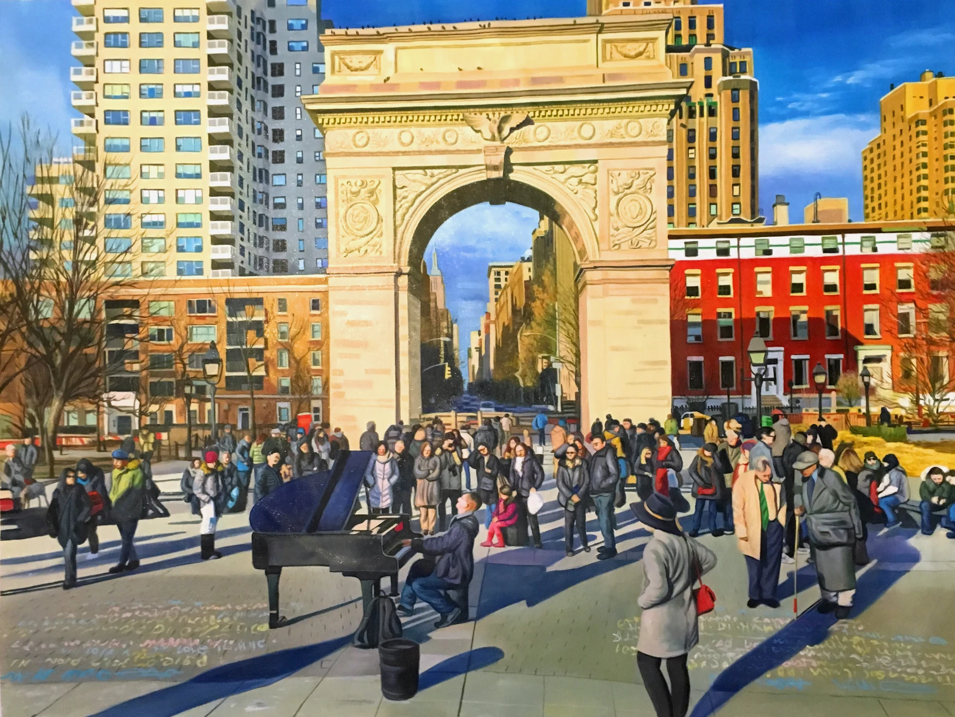 Washington Square Park Piano Player